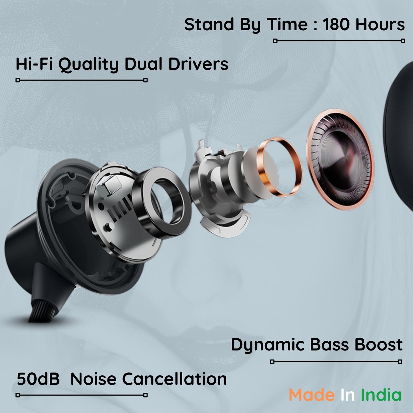 BUDS Air 6 TWS Earbuds