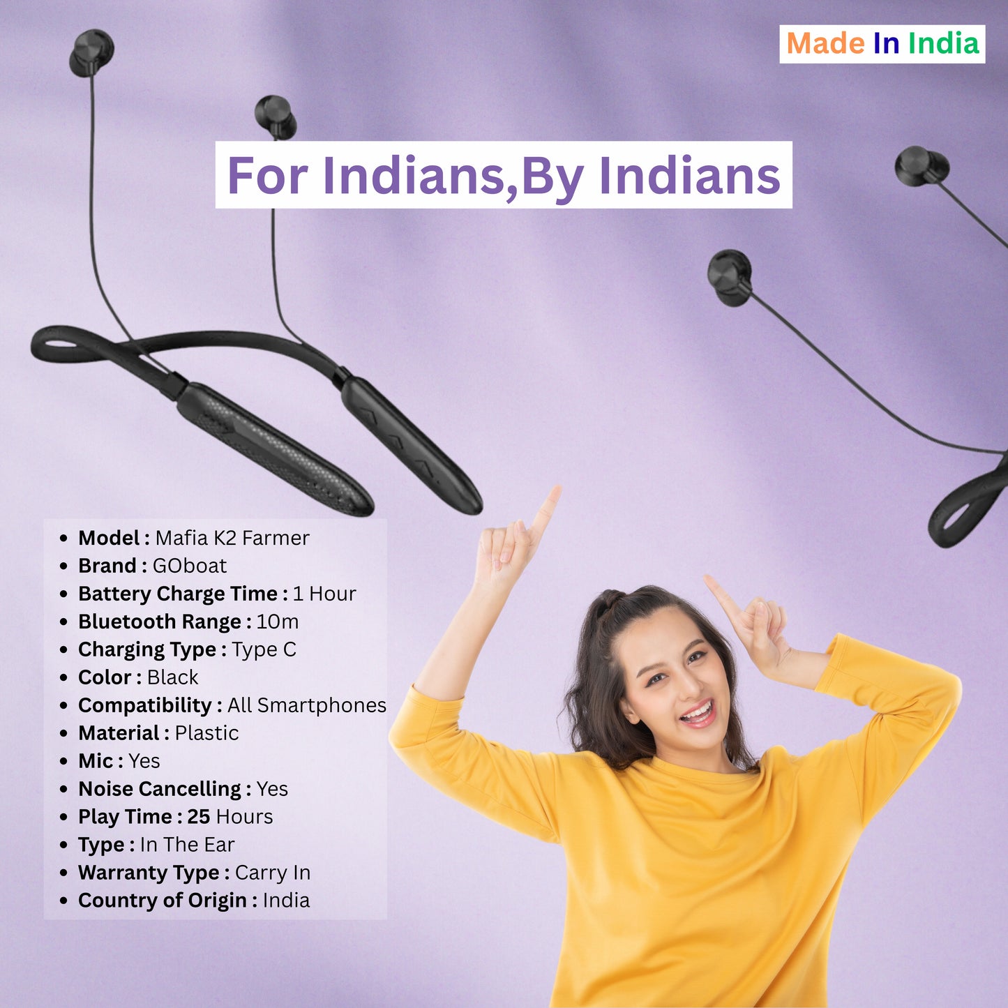 Mafia K2 Wireless Neckband